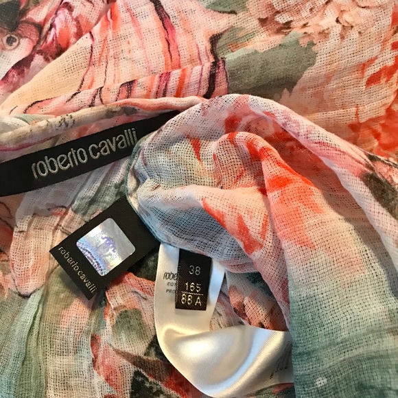 ROBERTO CAVALLI SILK BLOUSE - Picture 3 of 5